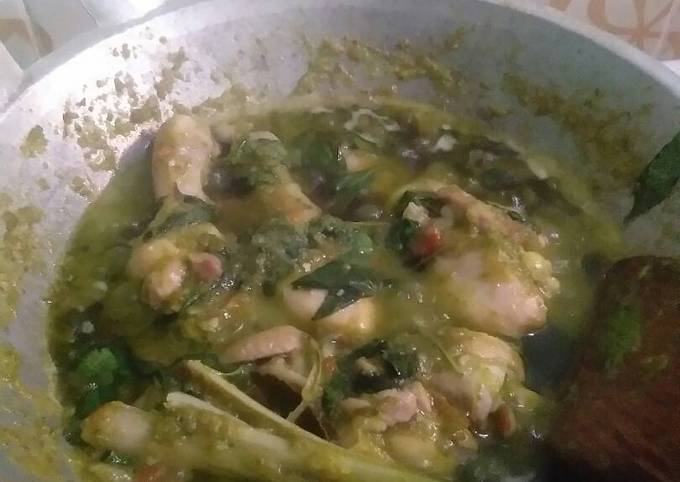 Ayam rica cabe hijau