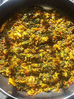 A picture of Native Red oil stew.