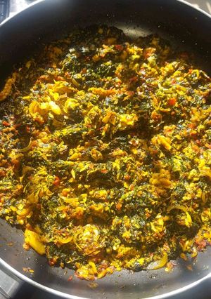A picture of Native Red oil stew.