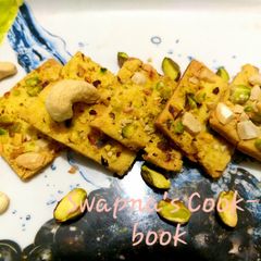 A picture of Dryfruit cookies with wheat flour.
