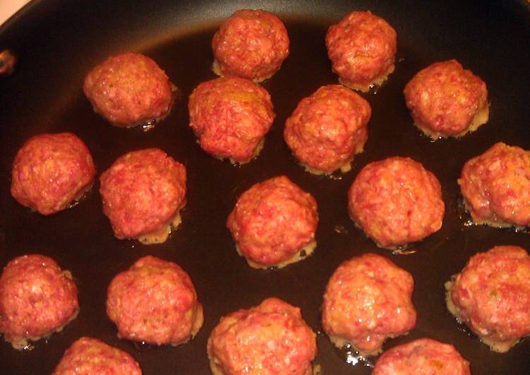 Recipe of Perfect meatballs
