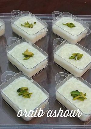 صورة لوصفة طريقة عمل رز بالحليب وقشطة بوك