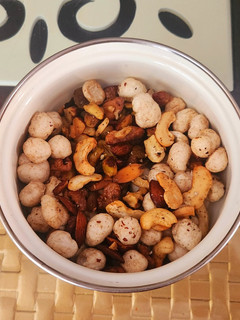 A picture of Masala Nuts.