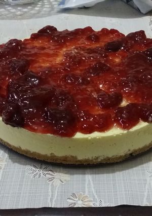 صورة لوصفة تحضير وصفة تشيز كيك