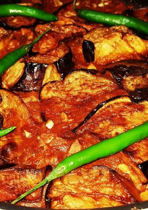 صورة لوصفة مسقعة باذنجان طيبه وسهله وسريعة التحضير