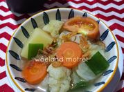 Gambar sayur sop tanpa minyak
