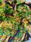 Berenjenas asadas #vegetal