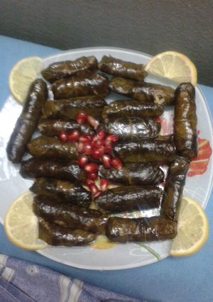 صورة لوصفة عمل ورق العنب