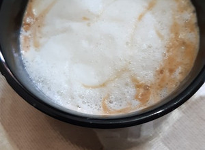 Φωτογραφία της συνταγής Καπουτσίνο με αφρόγαλα από γάλα αμυγδάλου