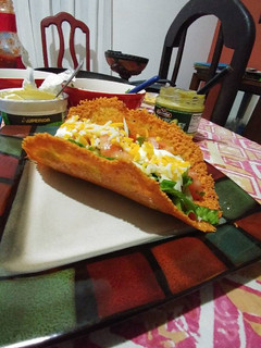 Una foto de Cetogénica: cheese taco