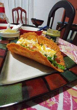 Una foto de Cetogénica: cheese taco