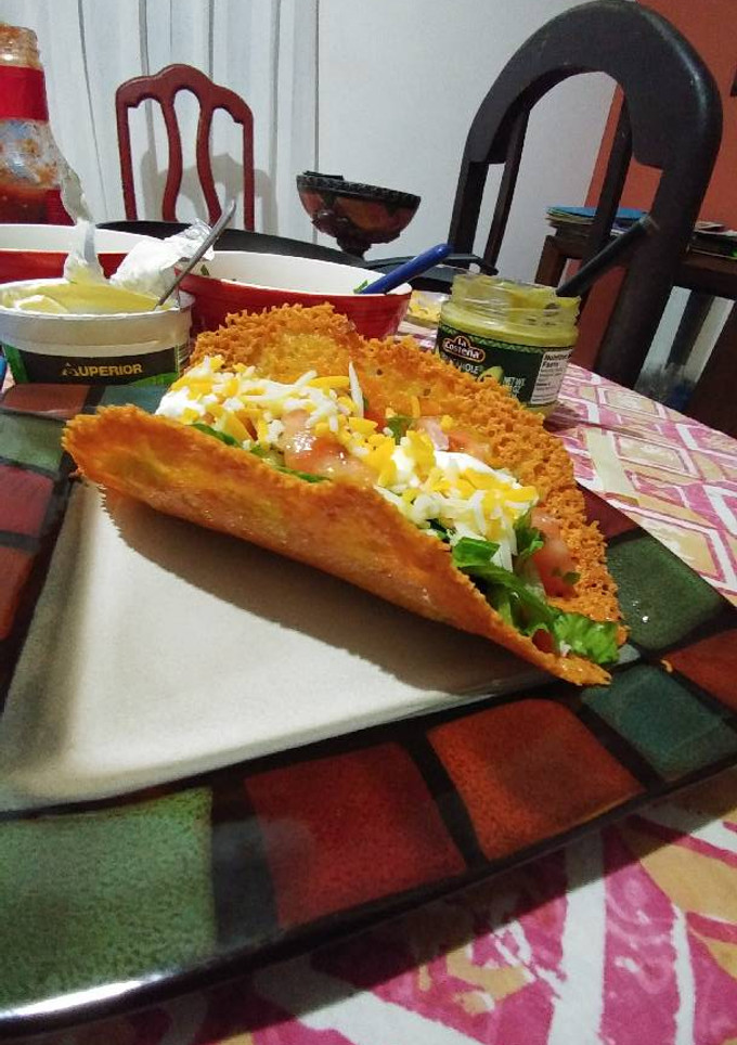 Una foto de Cetogénica: cheese taco