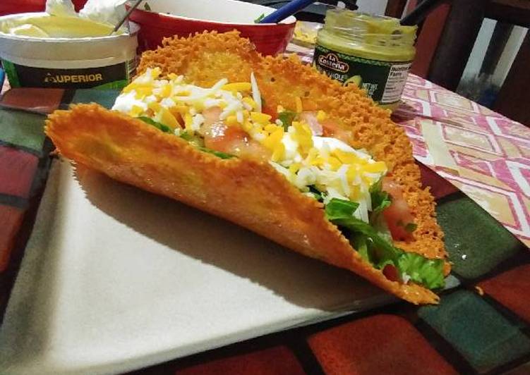 Cetogénica: cheese taco