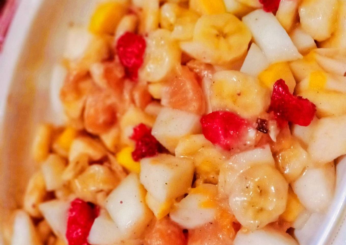 Creamy fruit 🍓 chaat