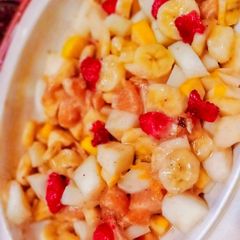 Creamy fruit 🍓 chaat A picture of Creamy fruit 🍓 chaat.