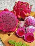 Dragon Fruits Mochi (Mochi Buah Naga)