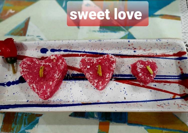 Recipe of Award-winning Sweet love sweet