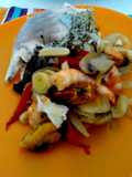 Pescado relleno