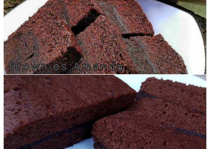 Brownies Kukus Cokelat