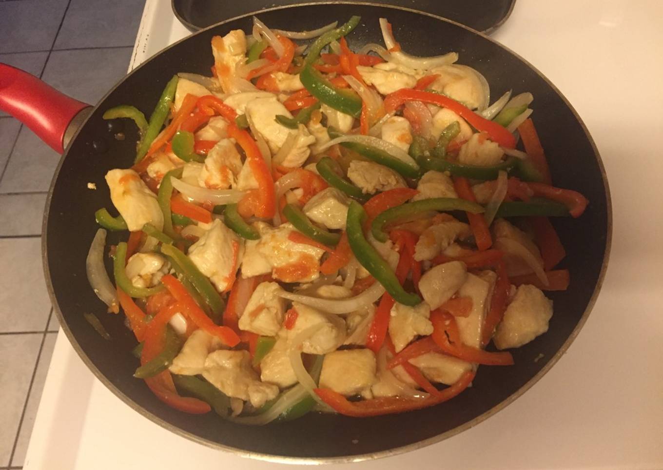 Fajita de pollo