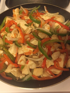 Una foto de Fajita de pollo