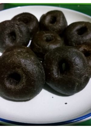 Foto resep Donat ketan hitam (tanpa kentang & telur)