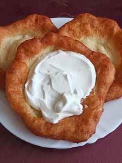 Krumplis lángos recept fotója