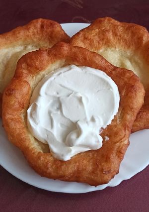 Krumplis lángos recept fotója