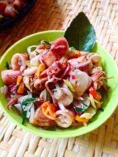 Foto resep Cumi Asin Sambal Matah