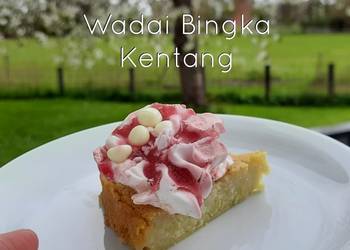 Resep Populer 80. Wadai Bingka Kentang Paling Enak