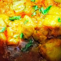 A picture of Lauki ki sabzi.