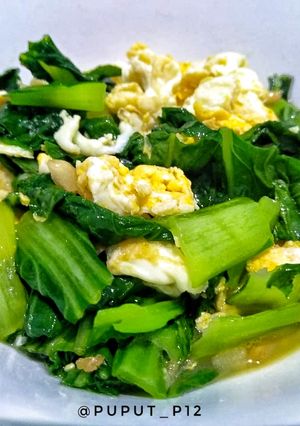 Foto resep Pakcoy dan telur praktis