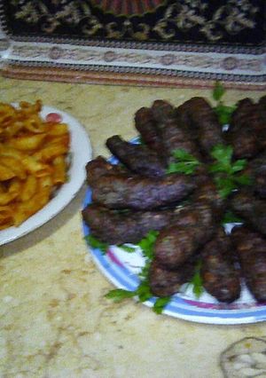 صورة لوصفة كفته ومكرونه بالصلصه