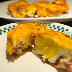 A picture of Bacon 🥓 Egg 🥚 Cups.