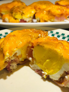 A picture of Bacon 🥓 Egg 🥚 Cups.