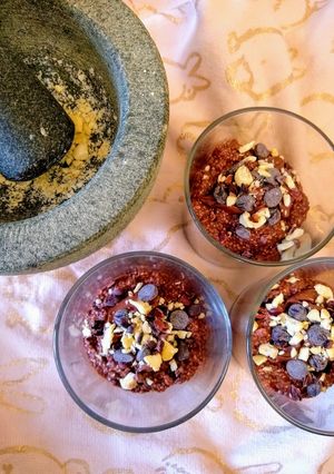 A picture of Chocolate Orange Chia Pudding.