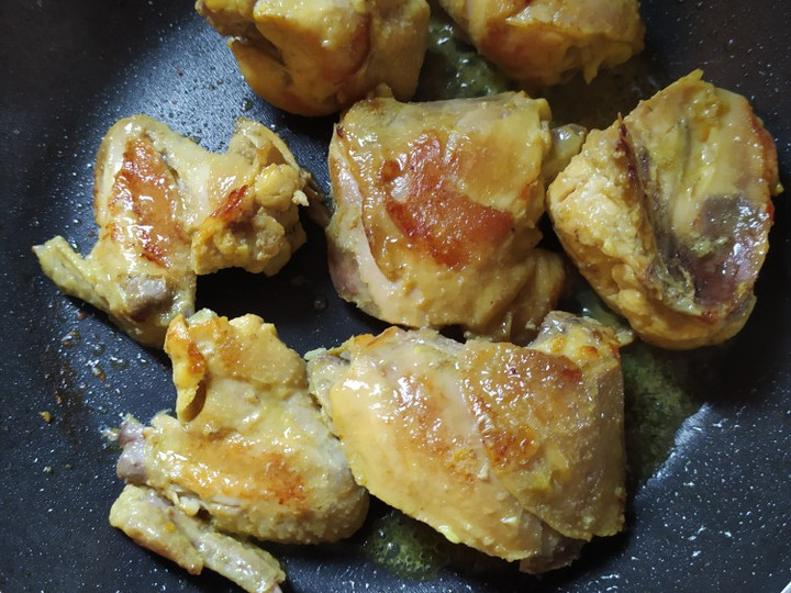 Resep Ayam panggang teplon bumbu kuning Ekonomis