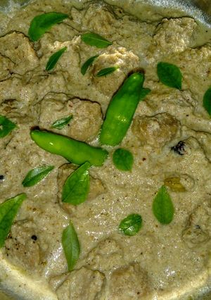 A picture of Soyabin Korma.