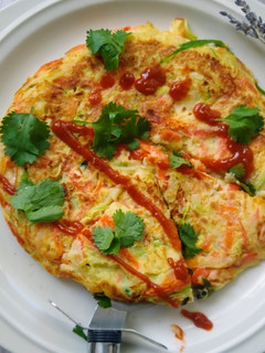 【簡單易做10分鐘】蔬菜煎餅 的食譜成品照片