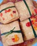 Đậu hủ dồn thịt sốt cà chua