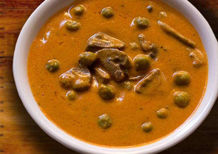 Recipe of Award-winning Vegetable Mushroom Makhani