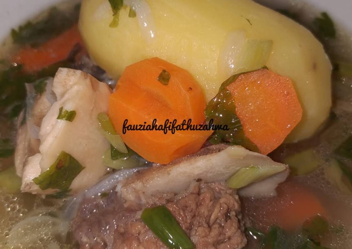 181. Sup Daging Sapi