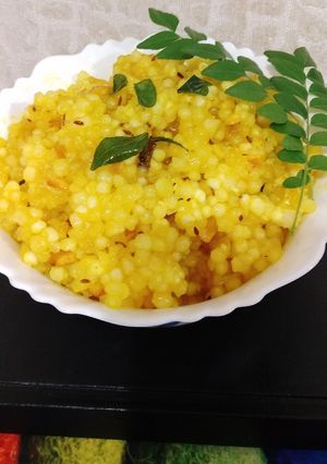 A picture of Sabudana Khichari.