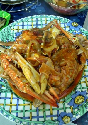 Foto resep Rajungan asam manis simple