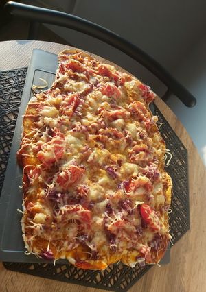 Gluténmentes pizza recept fotója