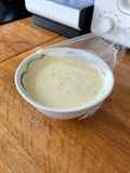 Homemade curry shrimp mayonnaise