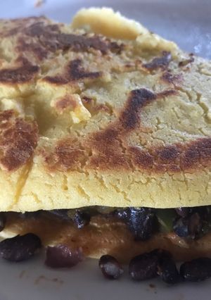 Une photo de Cachapas végétarienne