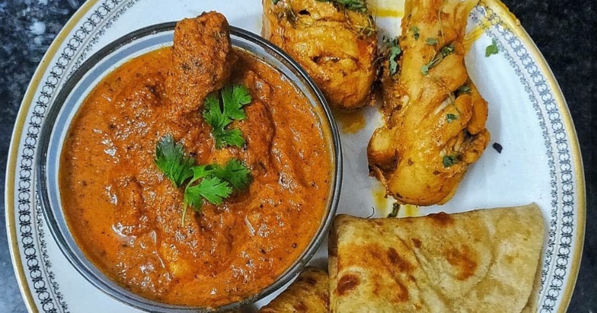 Angara Roti Restaurant Style Chicken Angara Recipe By Pizza Wali