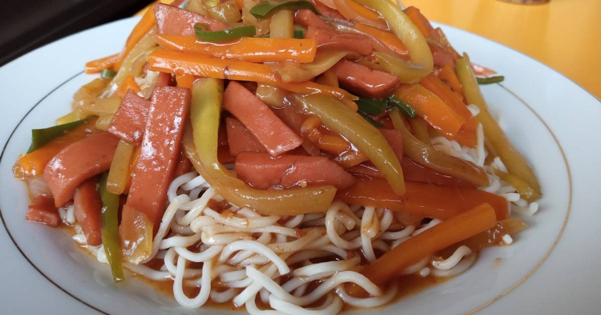 Shan suey casero Receta de chef_Wany_varela- Cookpad
