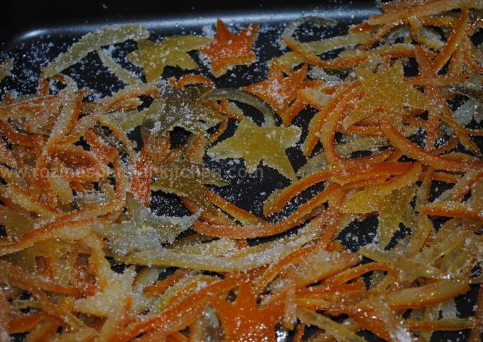 Candied citrus peel